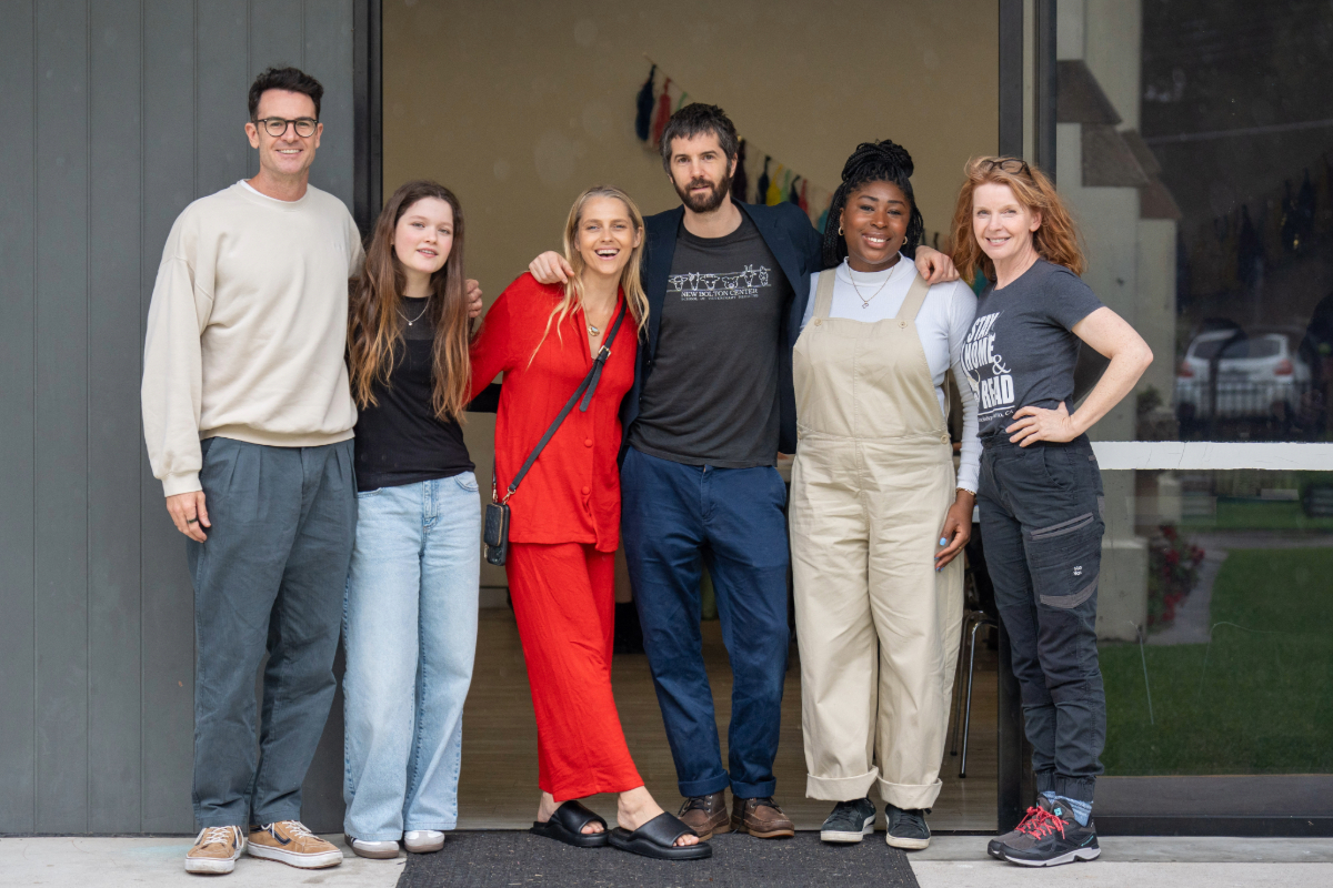 From Left To Right Ben Lawson Julia Savage Teresa Palmer Jim Sturgess Chika Ikogwe Jacqueline Mc Kenzie Credit BINGE 1