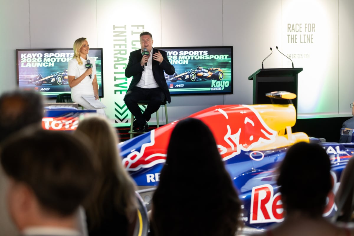 KAYO SPORTS 2026 Motorsport Launch Jess Yates and David Croft Publishd 0152
